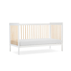 CuddleCo Nola Cot Bed - White/Natural - For Your Little One