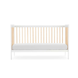 CuddleCo Nola Cot Bed - White/Natural - For Your Little One