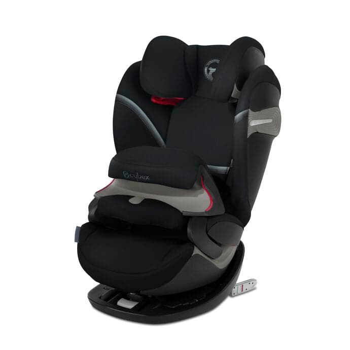 Cybex Pallas S-FIX Car Seat - Deep Black | Black -  | For Your Little One