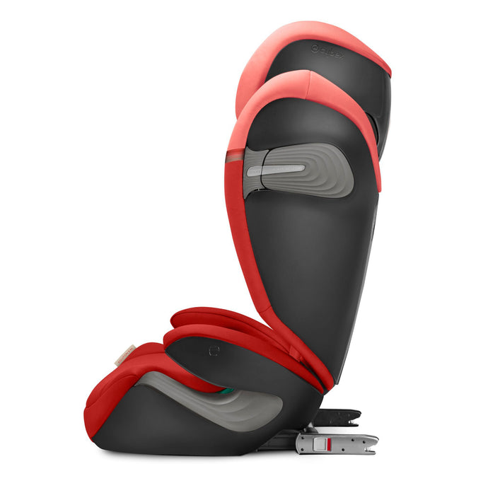 Cybex Solution S2 I-FIX Car Seat - Hibiscus Red -  | For Your Little One