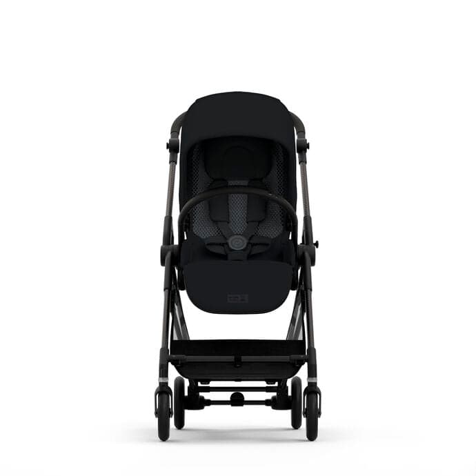 Cybex Melio Carbon Pushchair - Moon Black - For Your Little One
