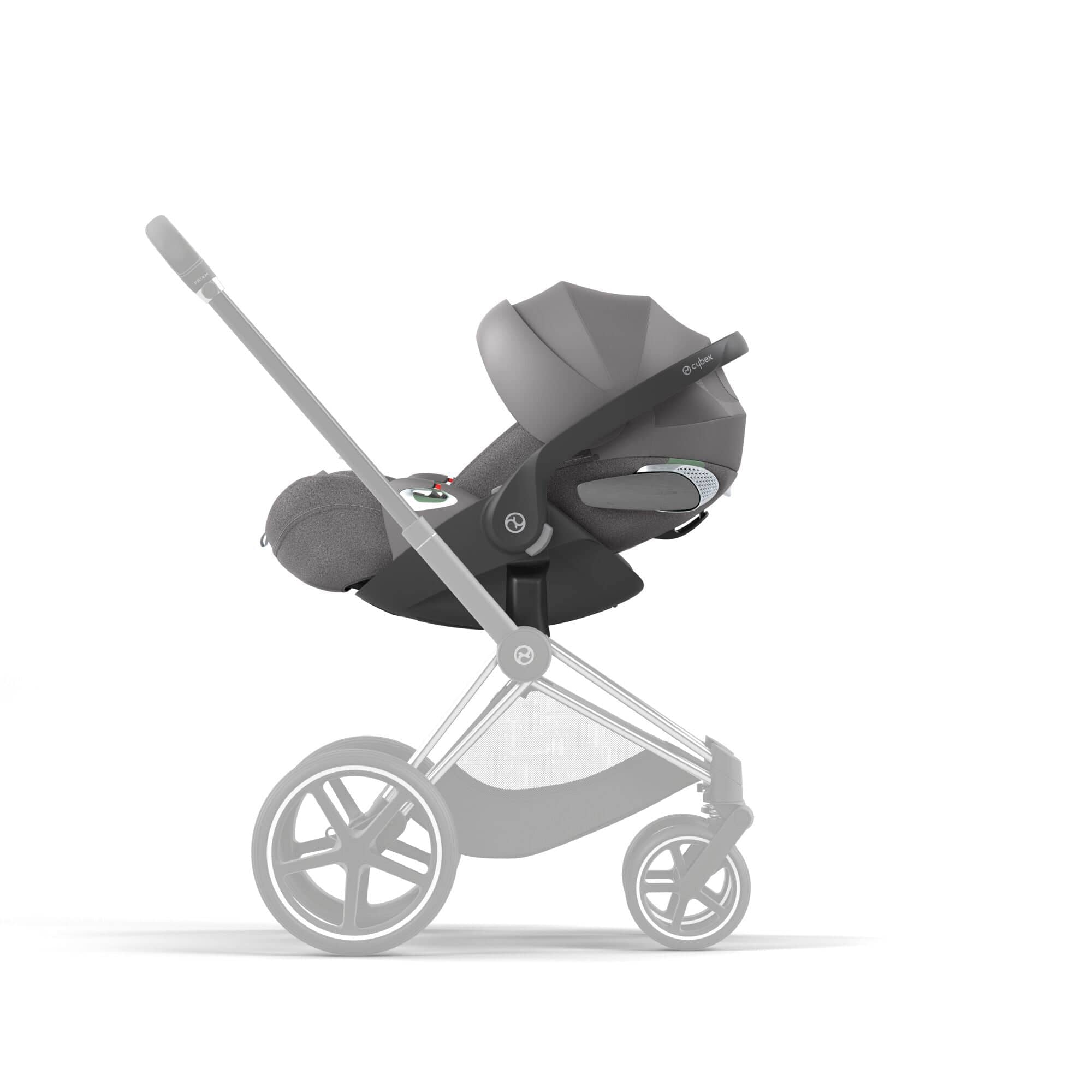Cybex Cloud T i-Size Plus Newborn Car Seat - Mirage Grey -  | For Your Little One