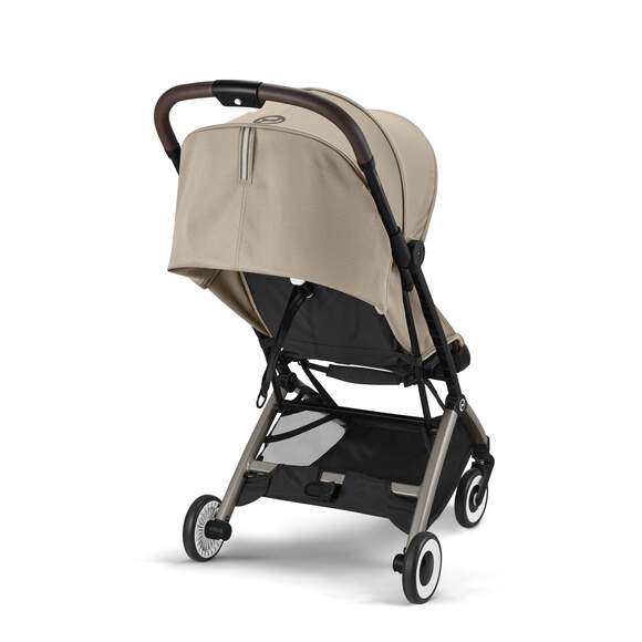 Cybex Orfeo Silver Stroller Inc Raincover - Almond Beige   