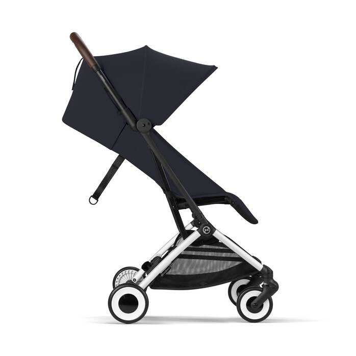 Cybex Orfeo Silver Stroller Inc Raincover - Dark Blue   