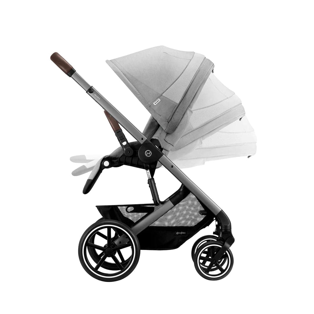 Cybex Balios S Lux 8 Piece Essential Pushchair Bundle - Lava Grey   