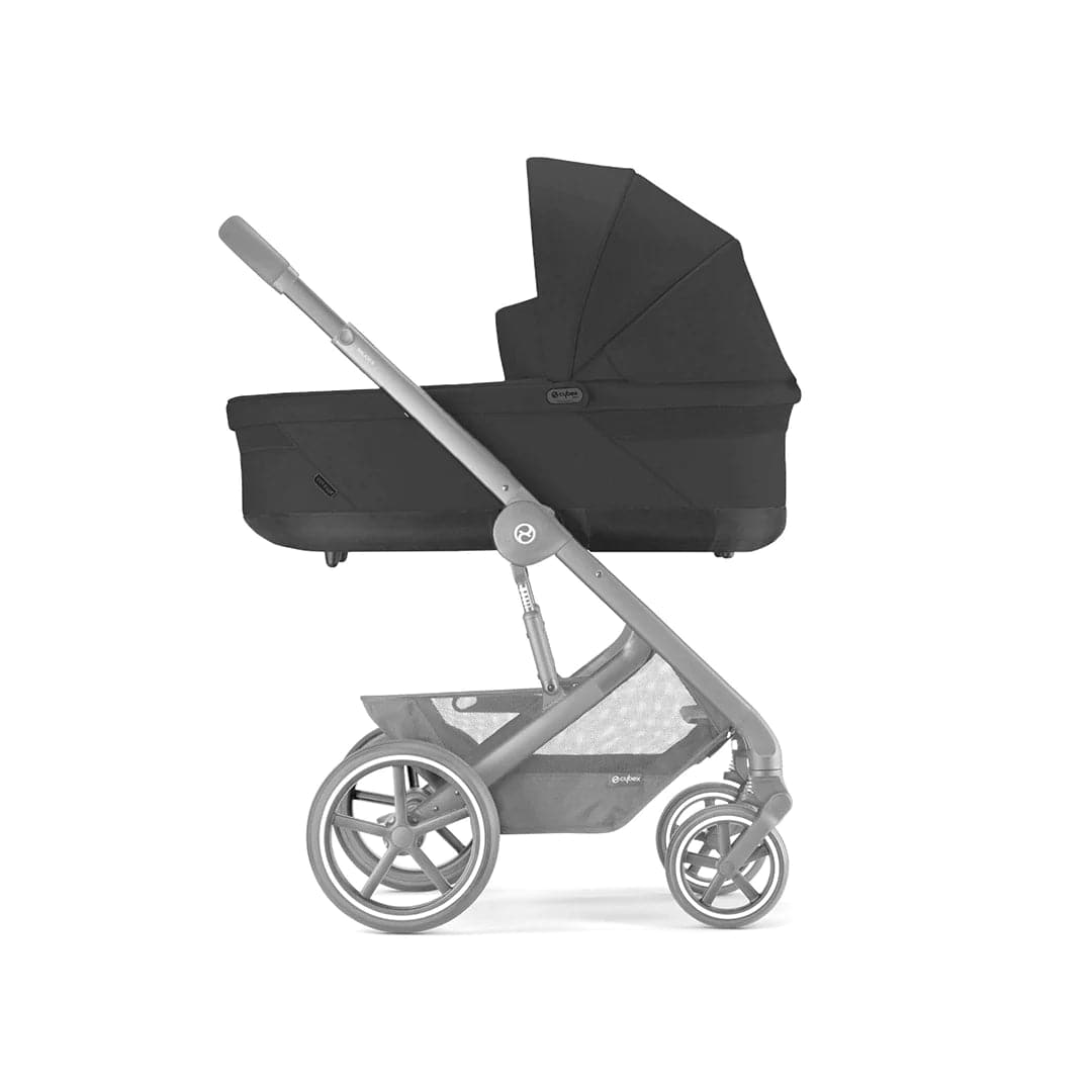 Cybex Balios S Lux 8 Piece Essential Pushchair Bundle - Moon Black   