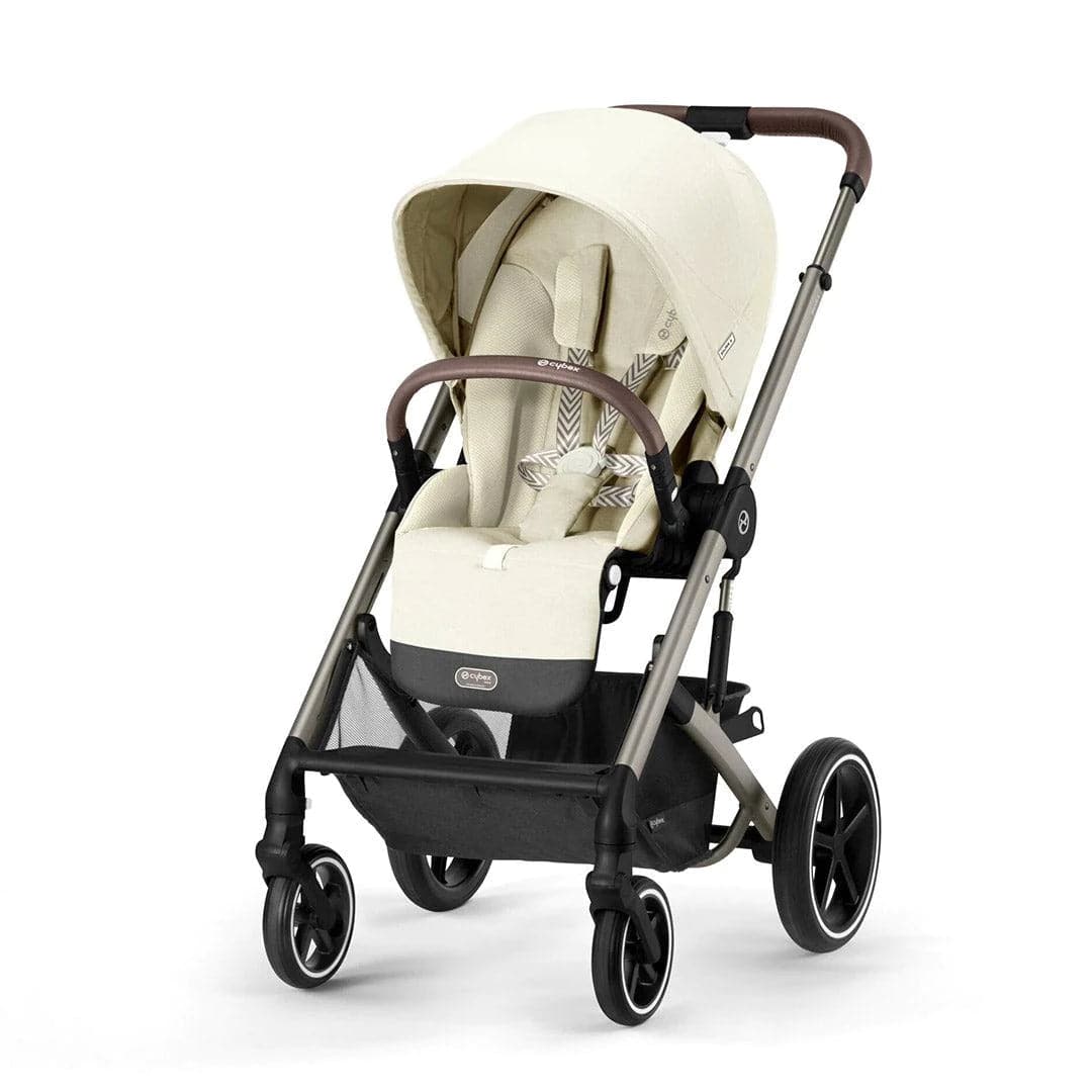 Cybex Balios S Lux 8 Piece Essential Pushchair Bundle - Seashell Beige -  | For Your Little One