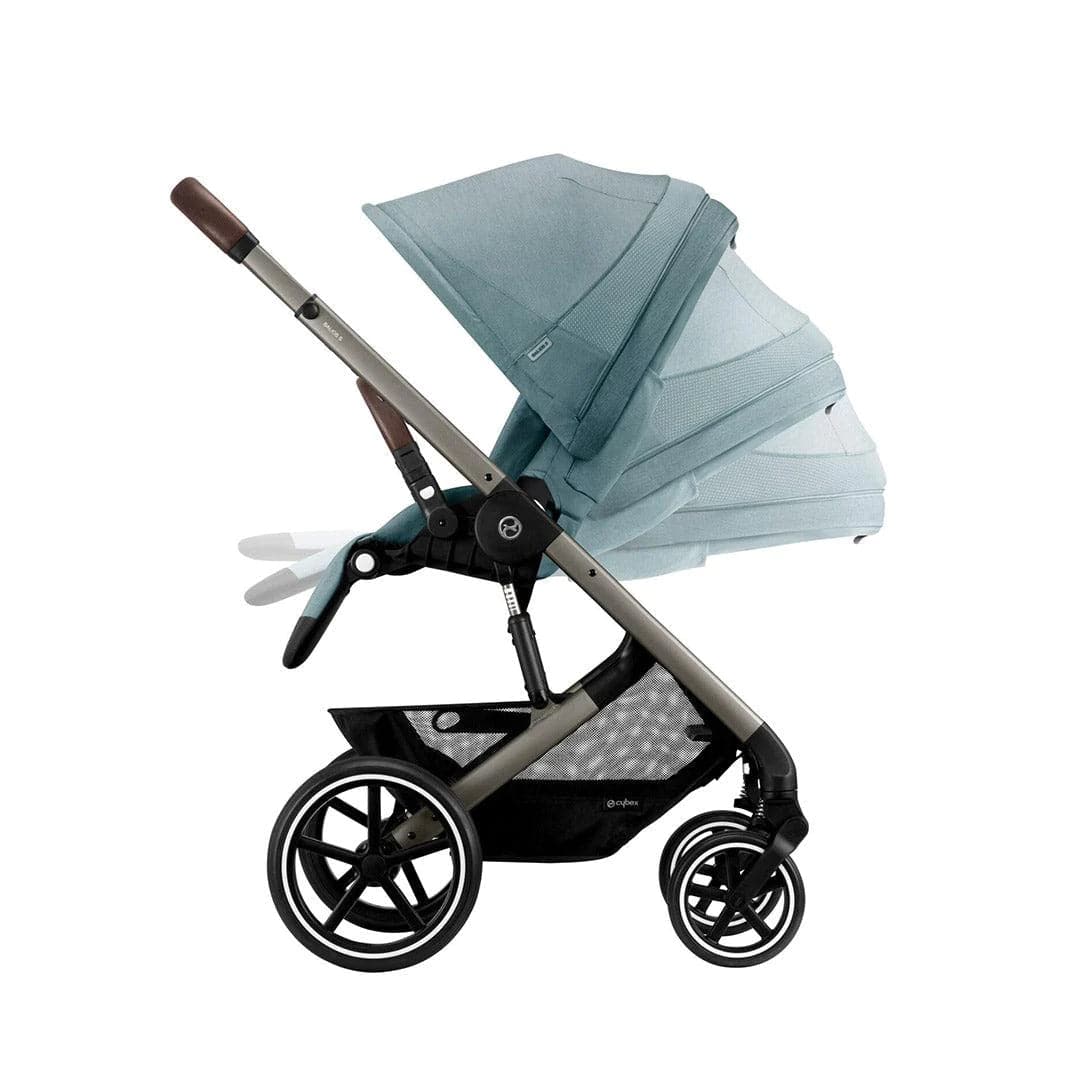 Cybex Balios S Lux 8 Piece Essential Pushchair Bundle - Sky Blue   