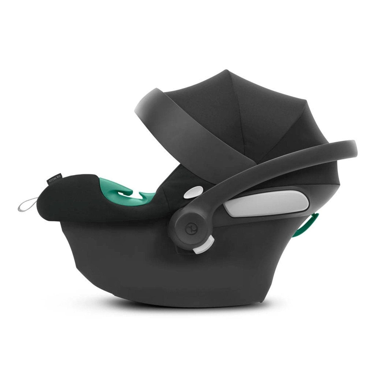 Cybex Aton B2 I - SIZE Newborn Car Seat + Base One - Volcano Black - For Your Little One