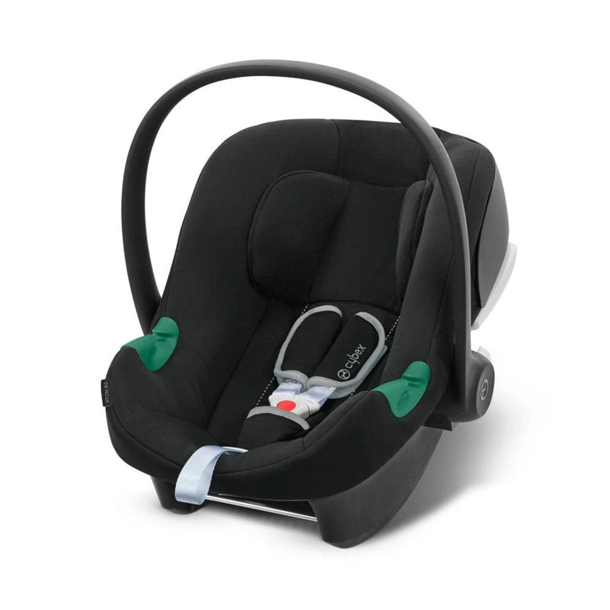 Cybex Aton B2 I - SIZE Newborn Car Seat + Base One - Volcano Black - For Your Little One