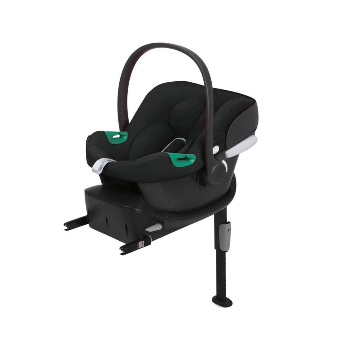 Cybex Aton B2 I - SIZE Newborn Car Seat + Base One - Volcano Black - For Your Little One