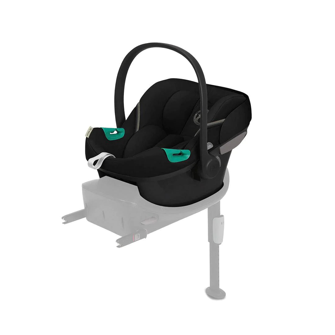 Cybex Aton S2 i-Size Newborn Car Seat - Moon Black -  | For Your Little One