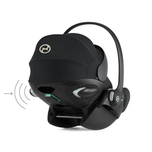 Cybex Cloud G i - Size Plus Newborn Car Seat - Moon Black - For Your Little One