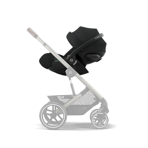 Cybex Cloud G i - Size Plus Newborn Car Seat - Moon Black - For Your Little One