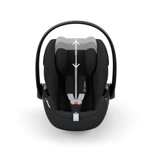 Cybex Cloud G i - Size Plus Newborn Car Seat - Moon Black - For Your Little One