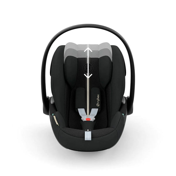 Cybex Cloud G i - Size Plus Newborn Car Seat - Moon Black - For Your Little One