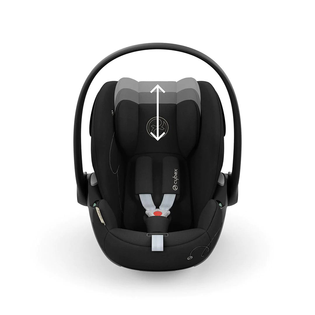 Cybex Cloud G i-Size Newborn Car Seat - Moon Black - For Your Little One