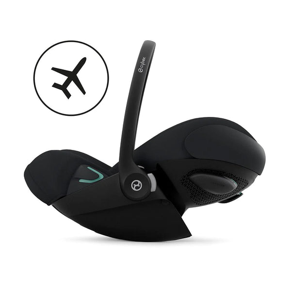 Cybex Cloud G i-Size Plus Newborn Car Seat - Moon Black   