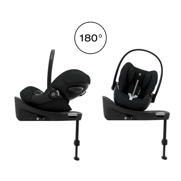 Cybex Cloud G i-Size Plus Newborn Car Seat - Moon Black   