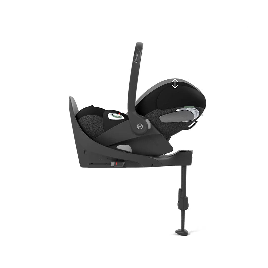 Cybex Cloud T And Base Bundle i - Size Newborn Car Seat - Sepia Black - For Your Little One