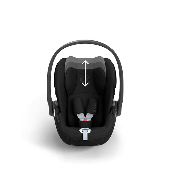 Cybex Cloud T i - Size Newborn Car Seat - Sepia Black - For Your Little One