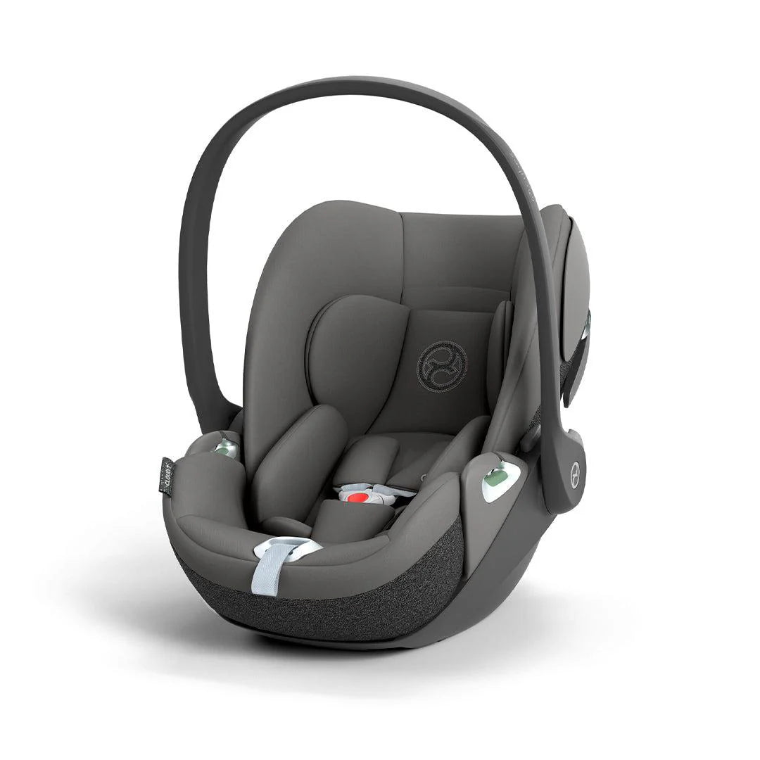 Cybex Cloud T And Base Bundle i-Size Newborn Car Seat - Mirage Grey   