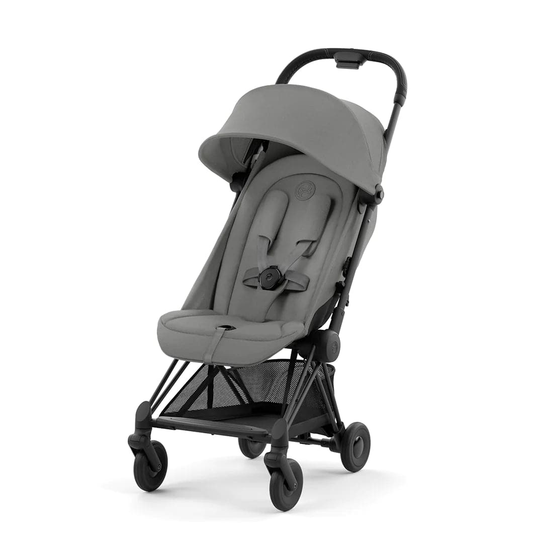 Cybex Coya Compact Stroller - Mirage Grey - Mirage Grey / Chrome Dark Brown | For Your Little One