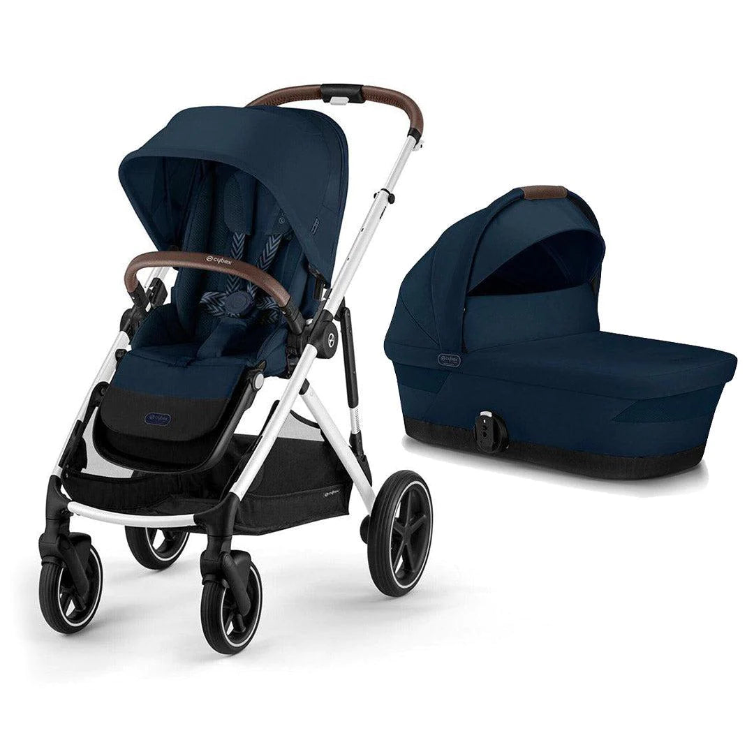 Cybex Gazelle S Pushchair - Ocean Blue With Carycot  