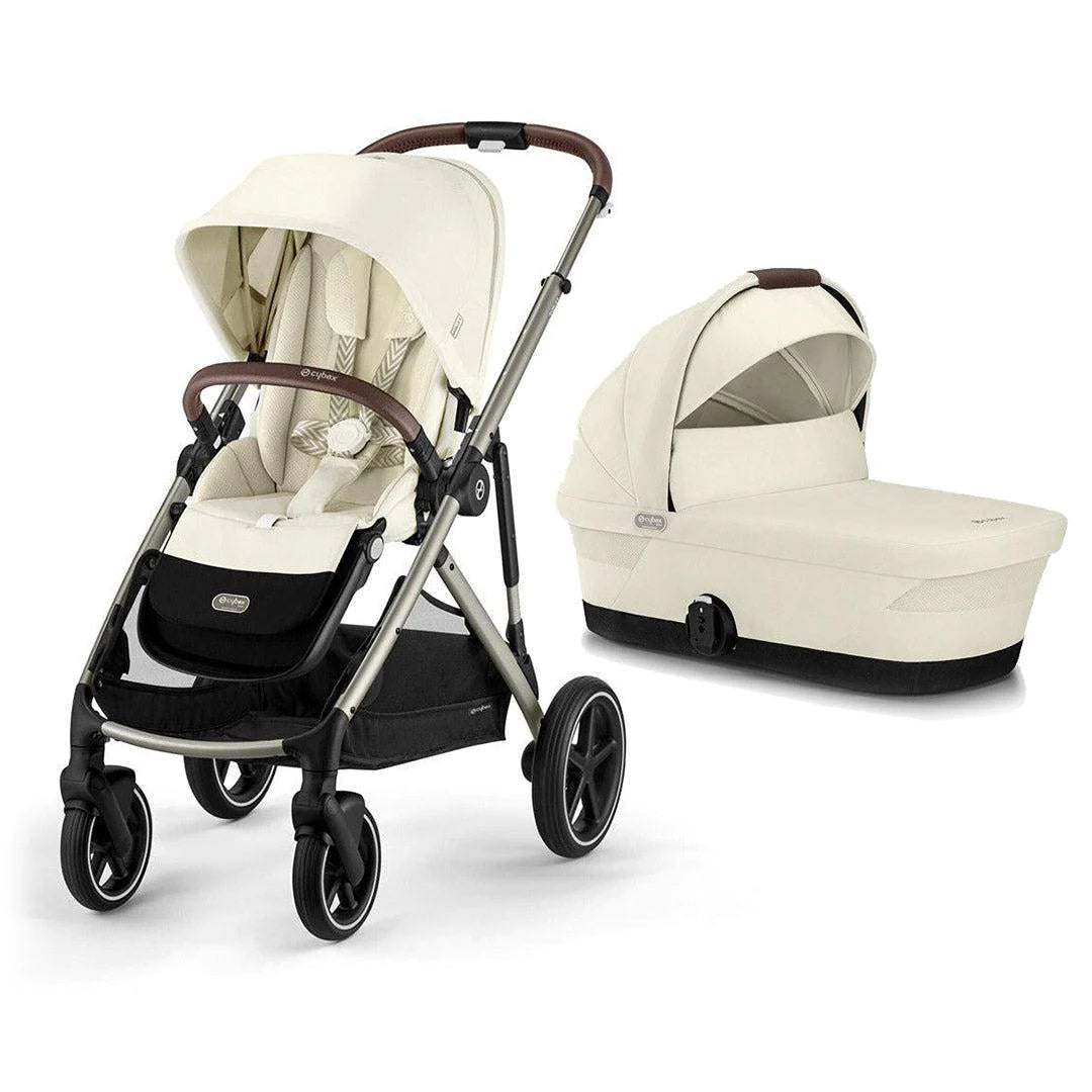 Cybex Gazelle S Pushchair - Seashell Beige With Carrycot  