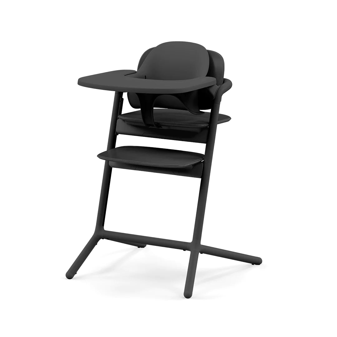 Cybex Lemo 3 in 1 Highchair Set - Stunning Black - For Your Little One