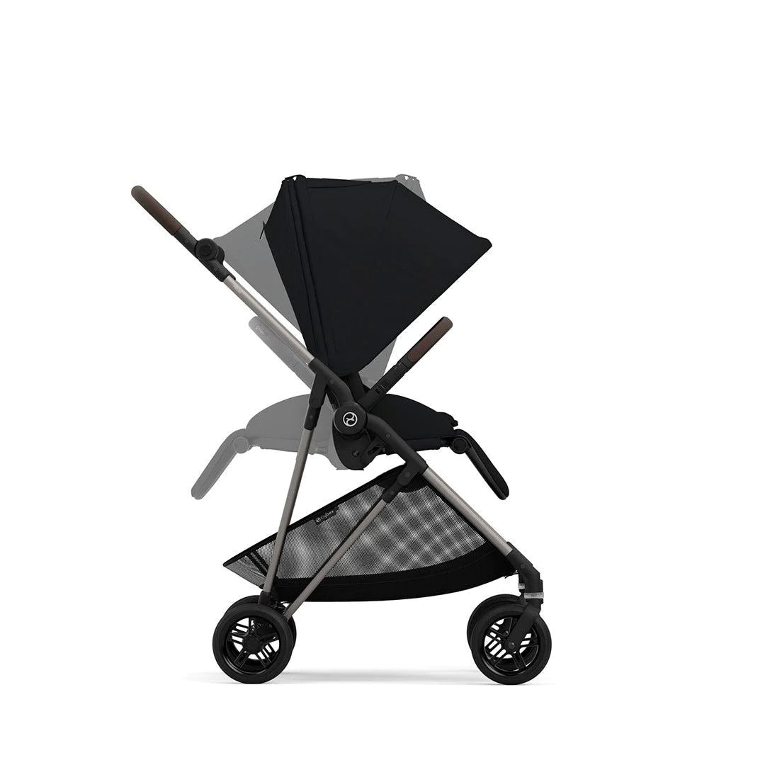 Cybex Melio Pushchair - Moon Black   