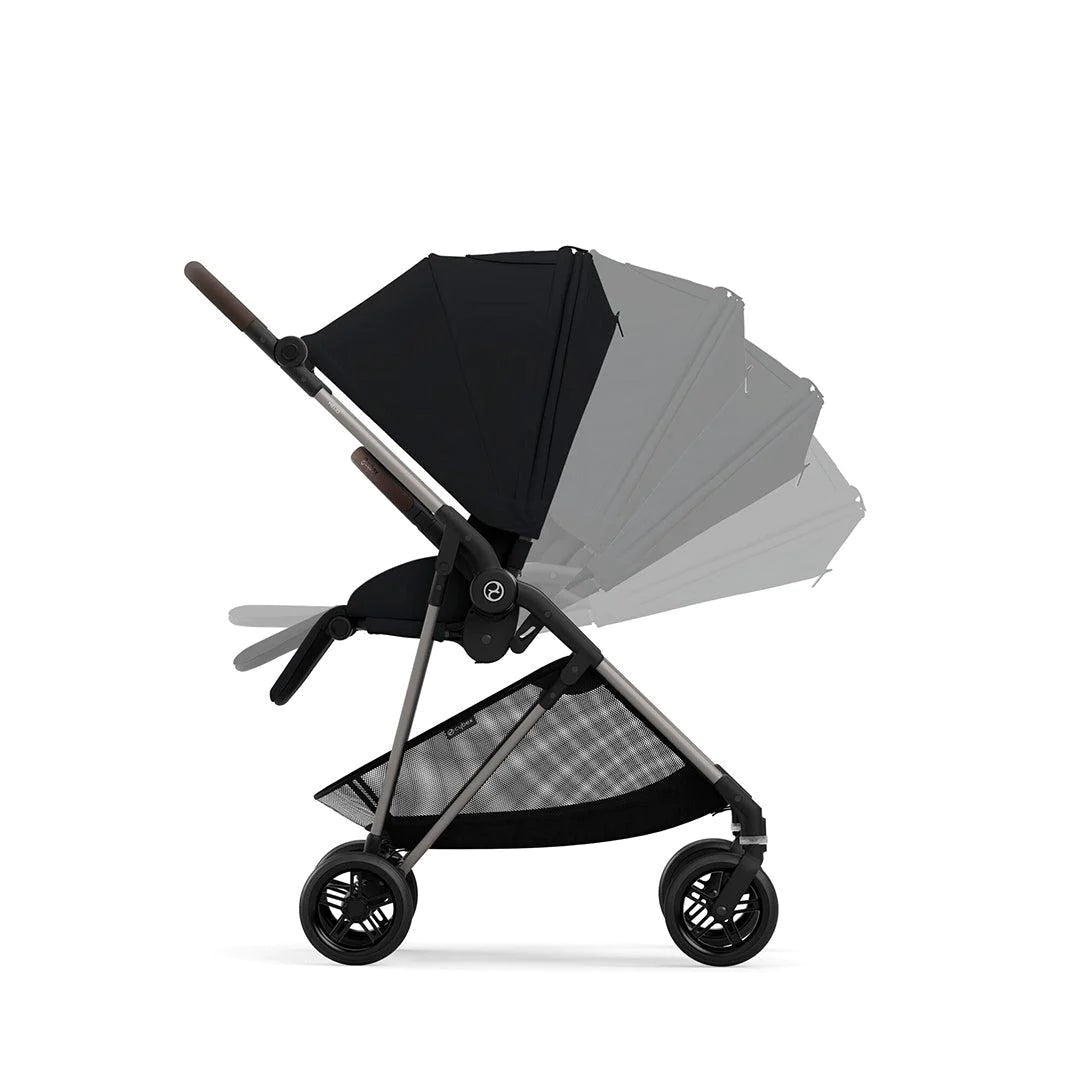 Cybex Melio Pushchair - Moon Black   