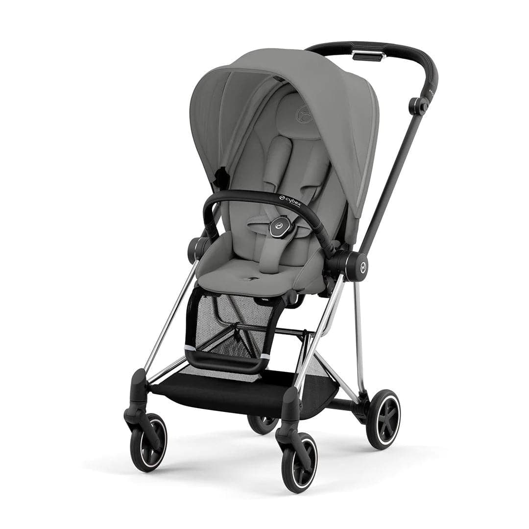 Cybex Mios Pushchair - Mirage Grey - Mirage Grey / Chrome & Black / No Carrycot | For Your Little One