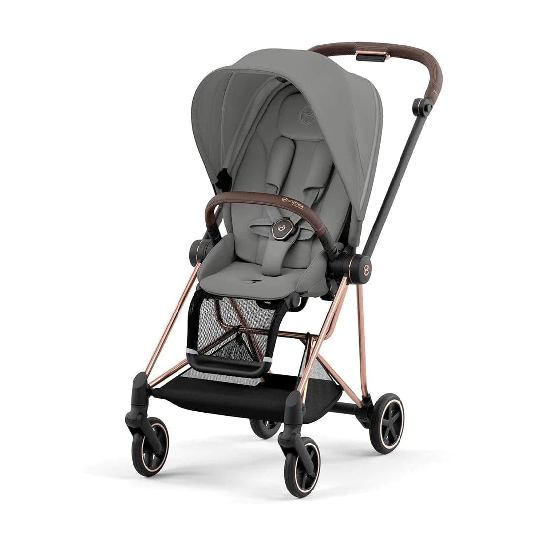 Cybex Mios Pushchair - Mirage Grey Mirage Grey / Rose Gold No Carrycot 