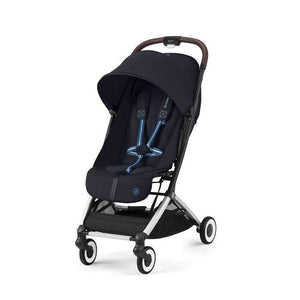Cybex Orfeo Silver Stroller Inc Raincover - Dark Blue - Clearance - For Your Little One