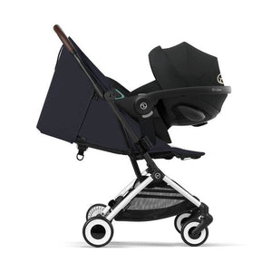Cybex Orfeo Silver Stroller Inc Raincover - Dark Blue - Clearance - For Your Little One