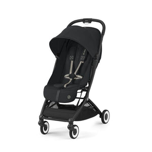 Cybex Orfeo Silver Stroller Inc Raincover - Magic Black - For Your Little One