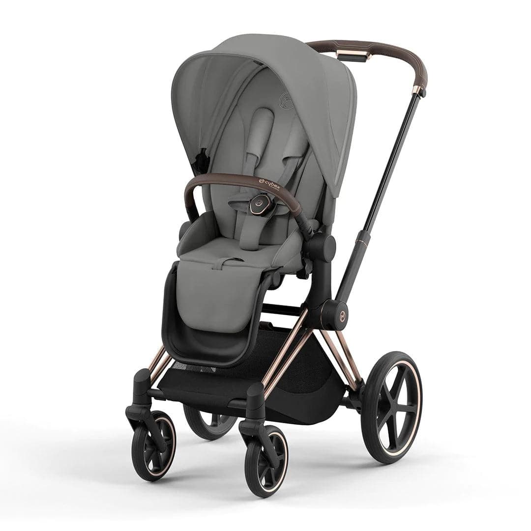 CYBEX Priam Pushchair - Mirage Grey - Mirage Grey / Rose Gold / No Carrycot | For Your Little One