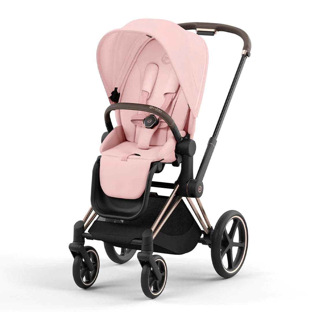 Cybex Priam Pushchair - Peach Pink - Peach Pink / Rose Gold / No Carrycot | For Your Little One