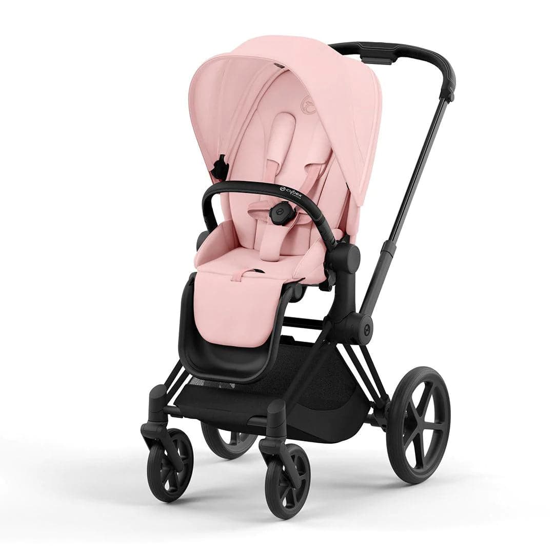Cybex Priam Pushchair - Peach Pink - Peach Pink / Matt Black / No Carrycot | For Your Little One