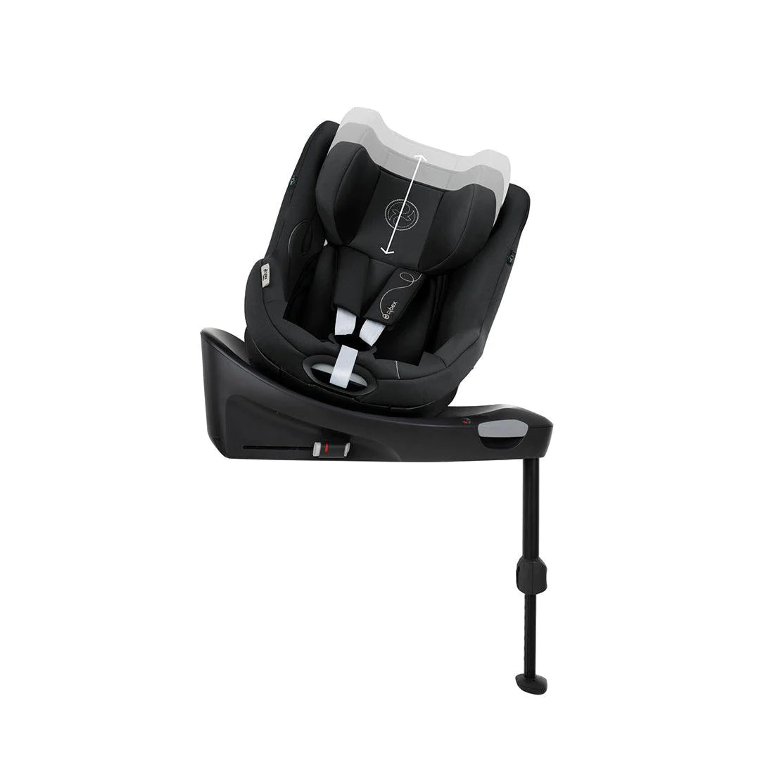 Cybex Sirona Gi i-Size Car Seat - Moon Black -  | For Your Little One