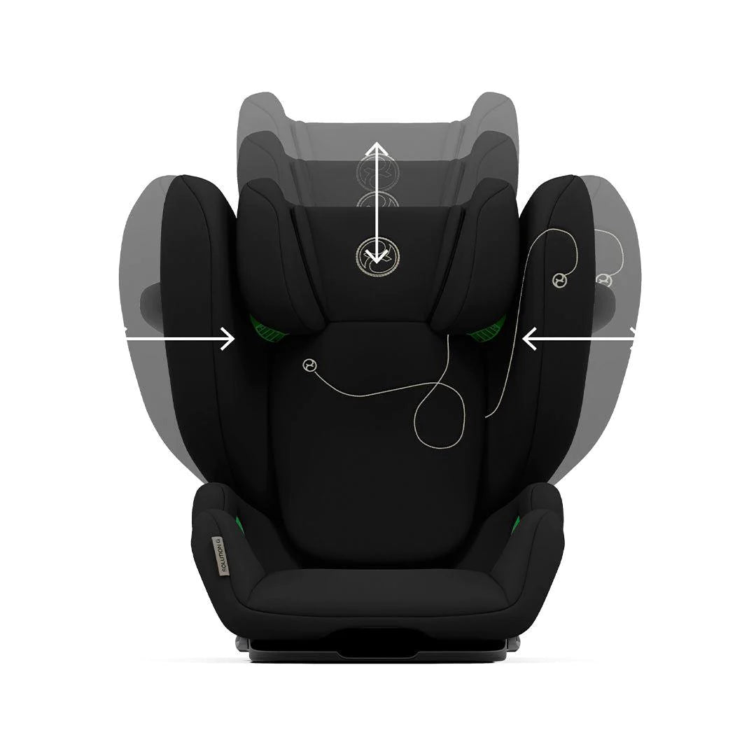 Cybex Solution G I-FIX Car Seat - Moon Black -  | For Your Little One