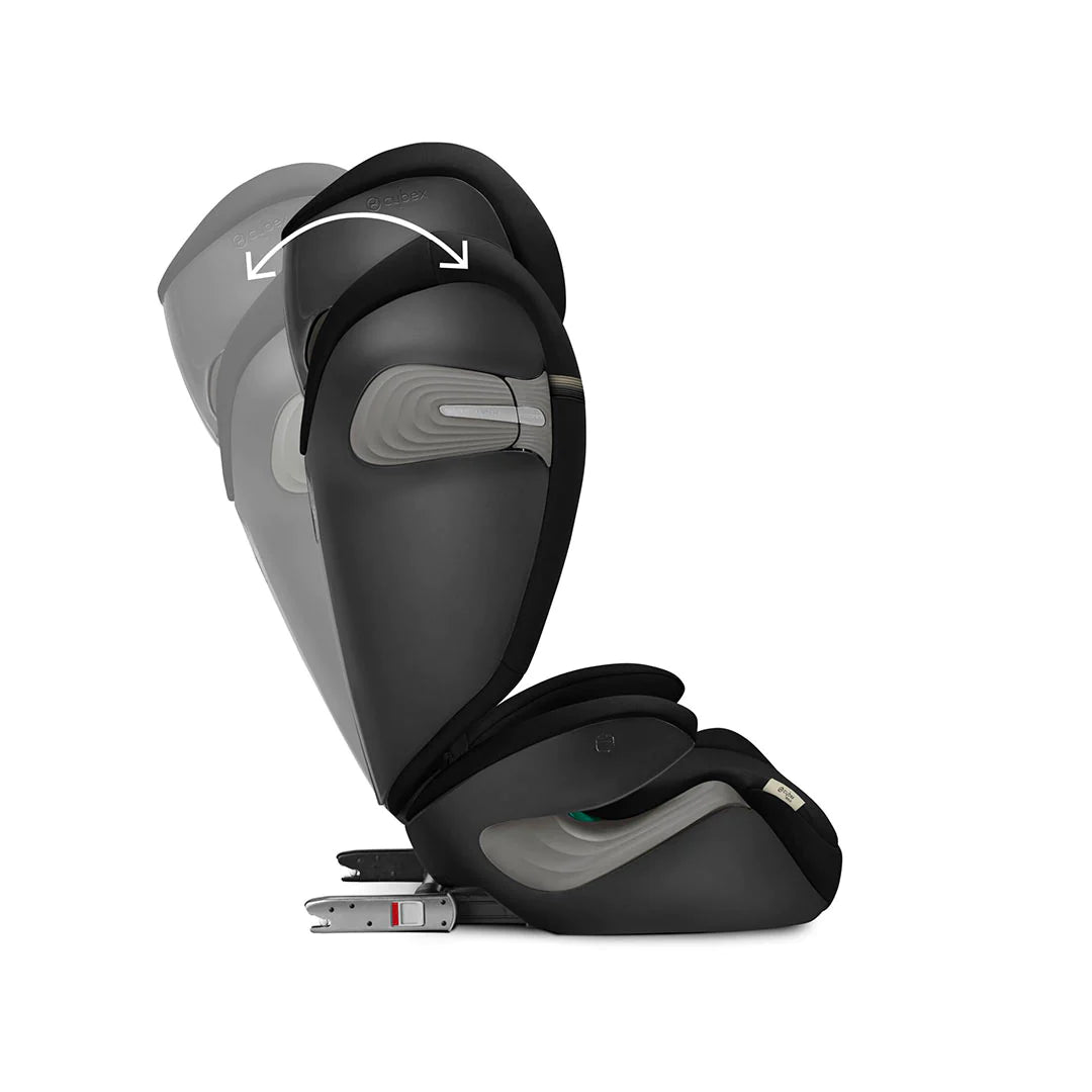 Cybex Solution S2 I-FIX Car Seat-  Moon Black -  | For Your Little One