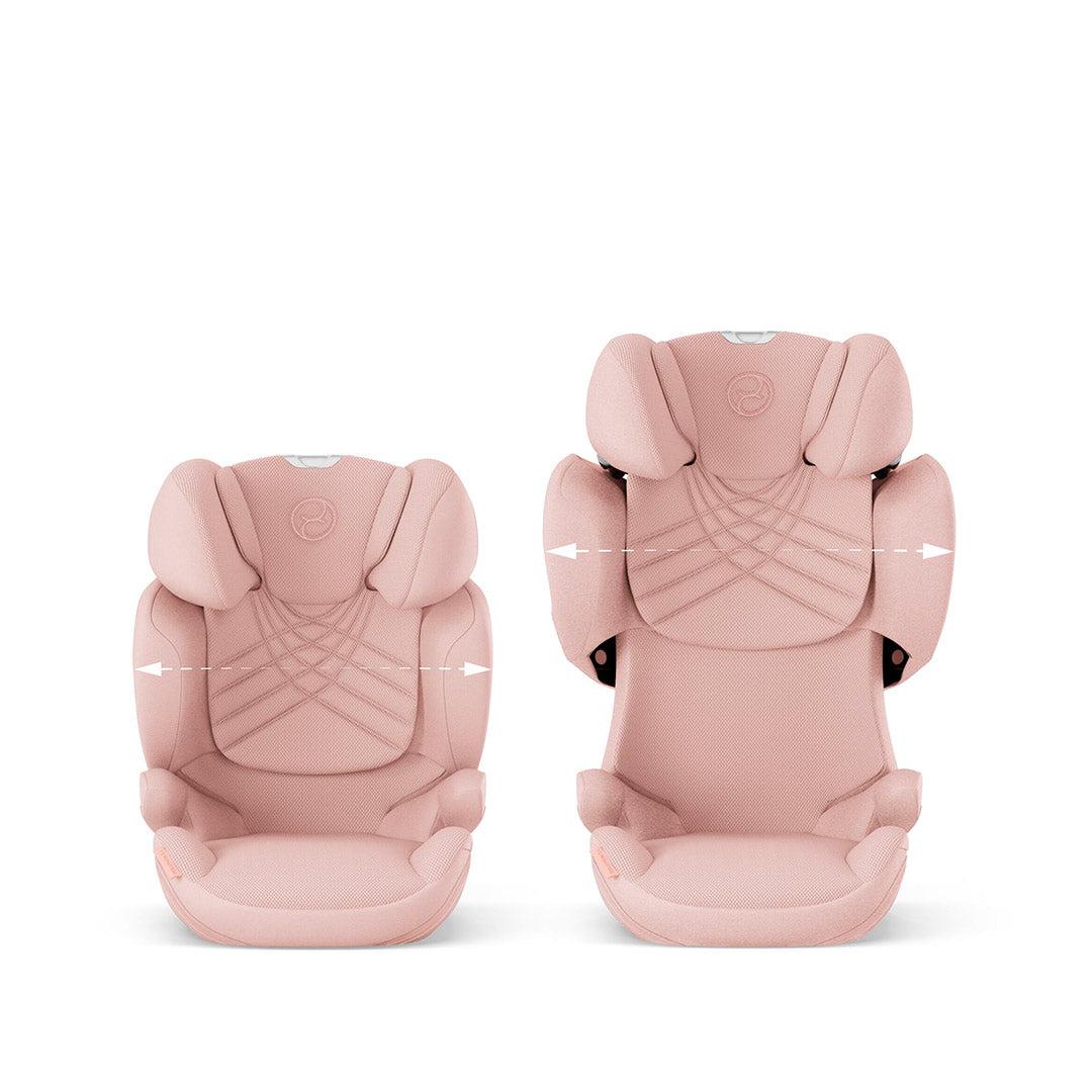 Cybex Solution T i-Fix Plus Car Seat - Peach Pink -  | For Your Little One