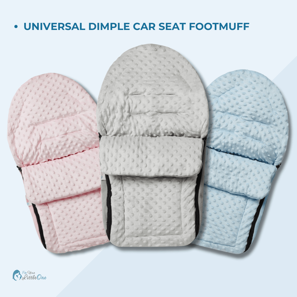 Dimple Car Seat Footmuff / Cosy Toes Compatible with Bebecar - For Your Little One