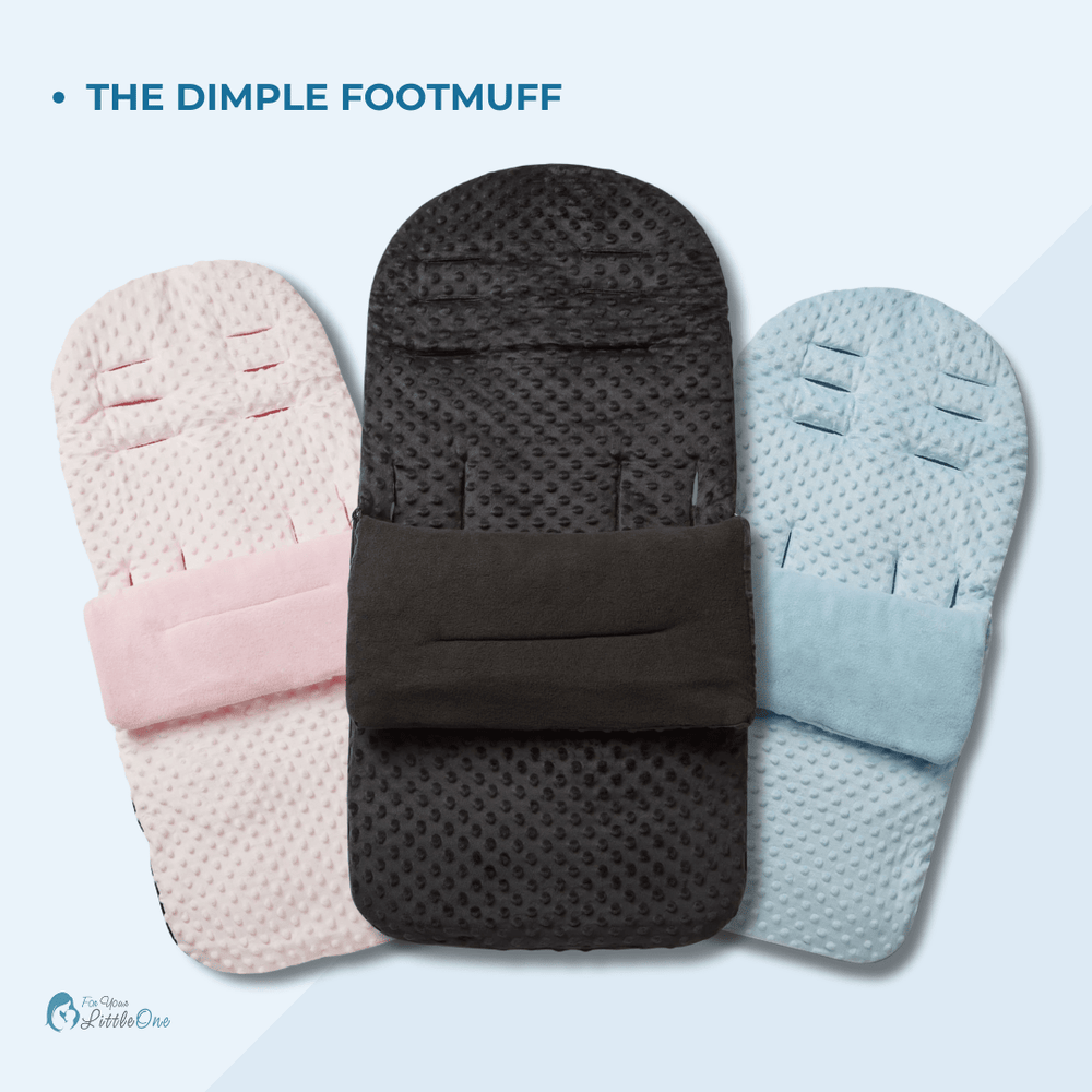 Universal Dimple Footmuff / Cosy Toes - Fits All Pushchairs / Prams & Buggies - For Your Little One