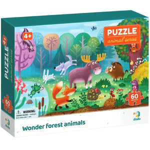 Dodo Wonder Forest Animals Jigsaw Puzzle – 60 Pieces - For Your Little One