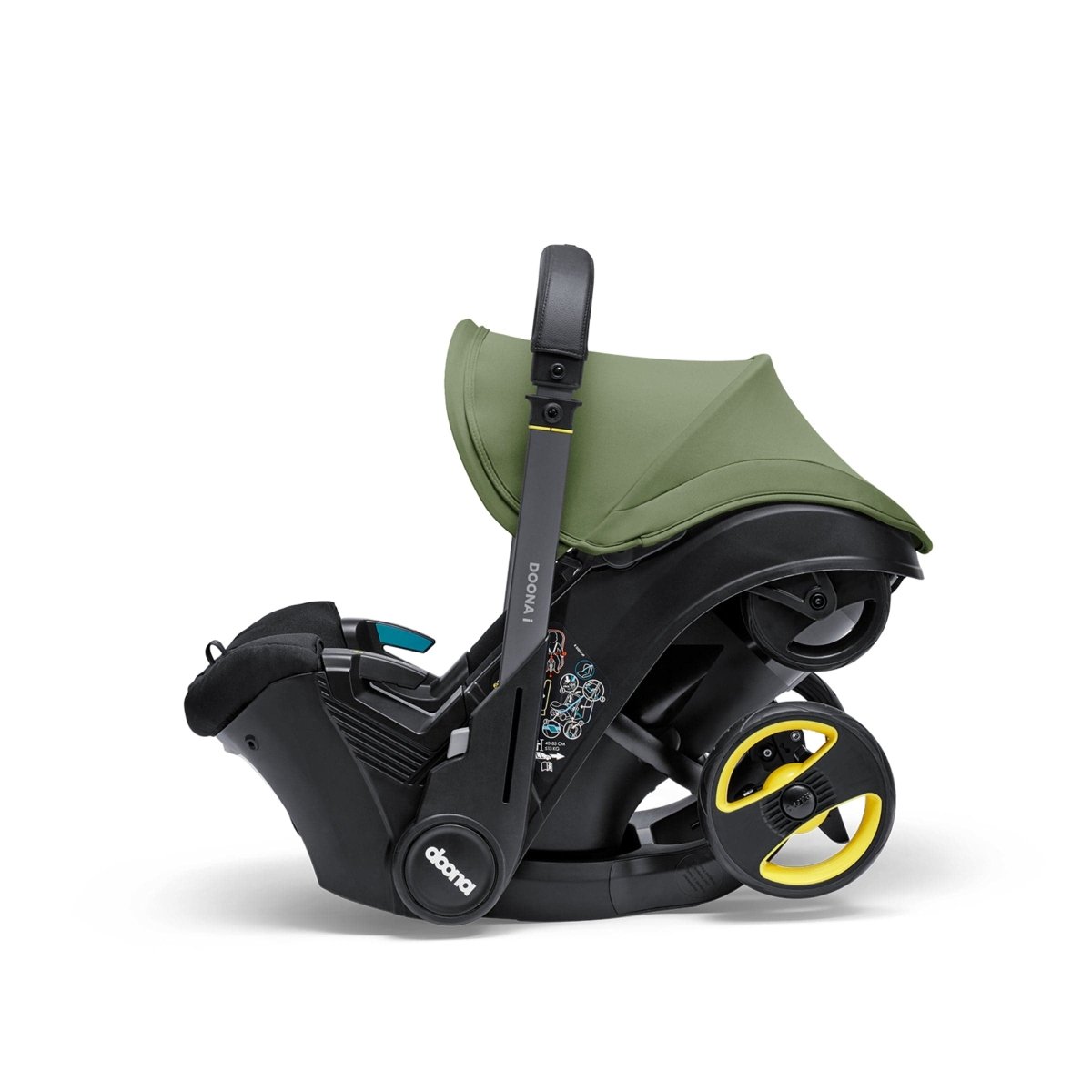 Doona i Car Seat & Stroller + ISOFIX Base - Desert Green - For Your Little One