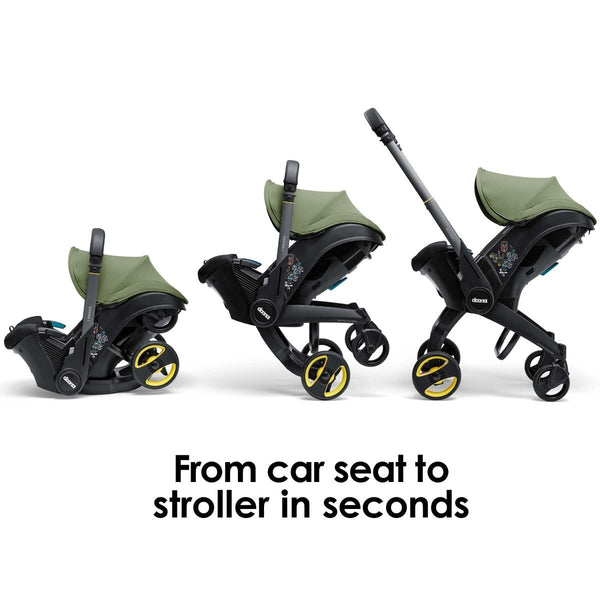 Doona i Car Seat & Stroller + ISOFIX Base - Desert Green - For Your Little One