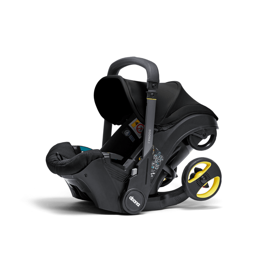 Doona i Car Seat & Stroller + ISOFIX Base - Nitro Black - For Your Little One